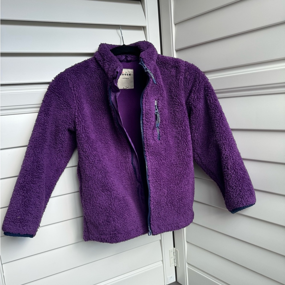 Cozy Purple Kids Jacket